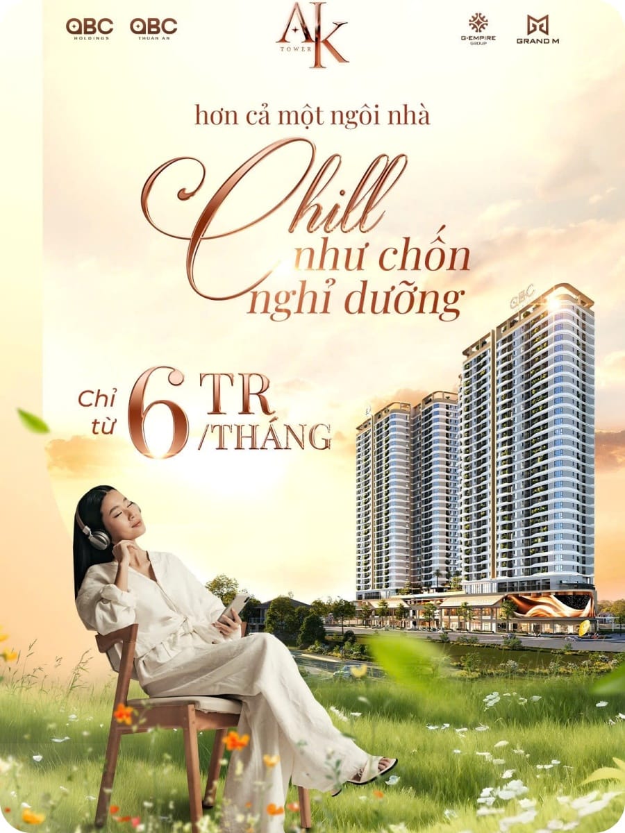 ak tower chi 6tr thang