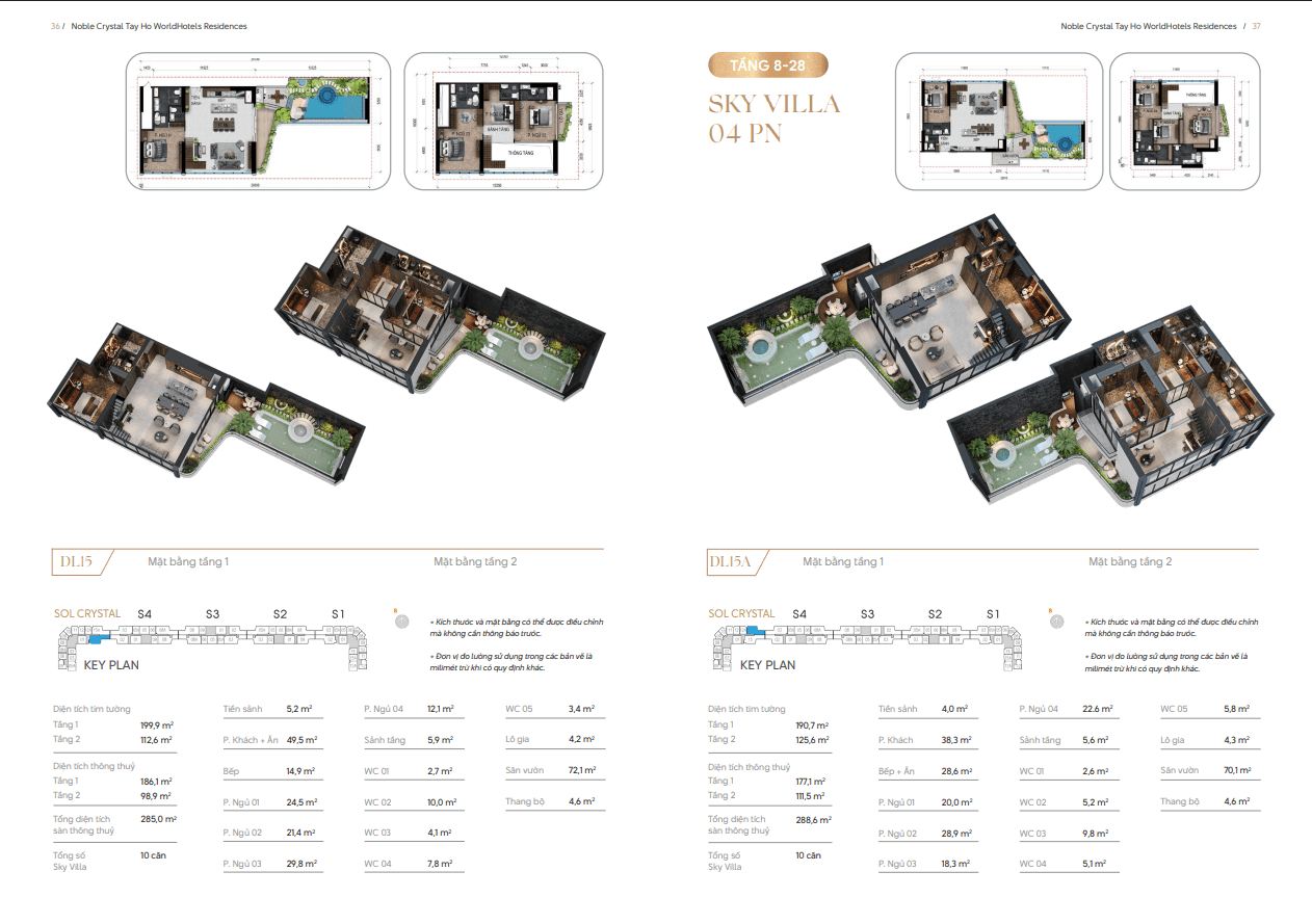 mat bang can sky villa noble crystal tay ho 3