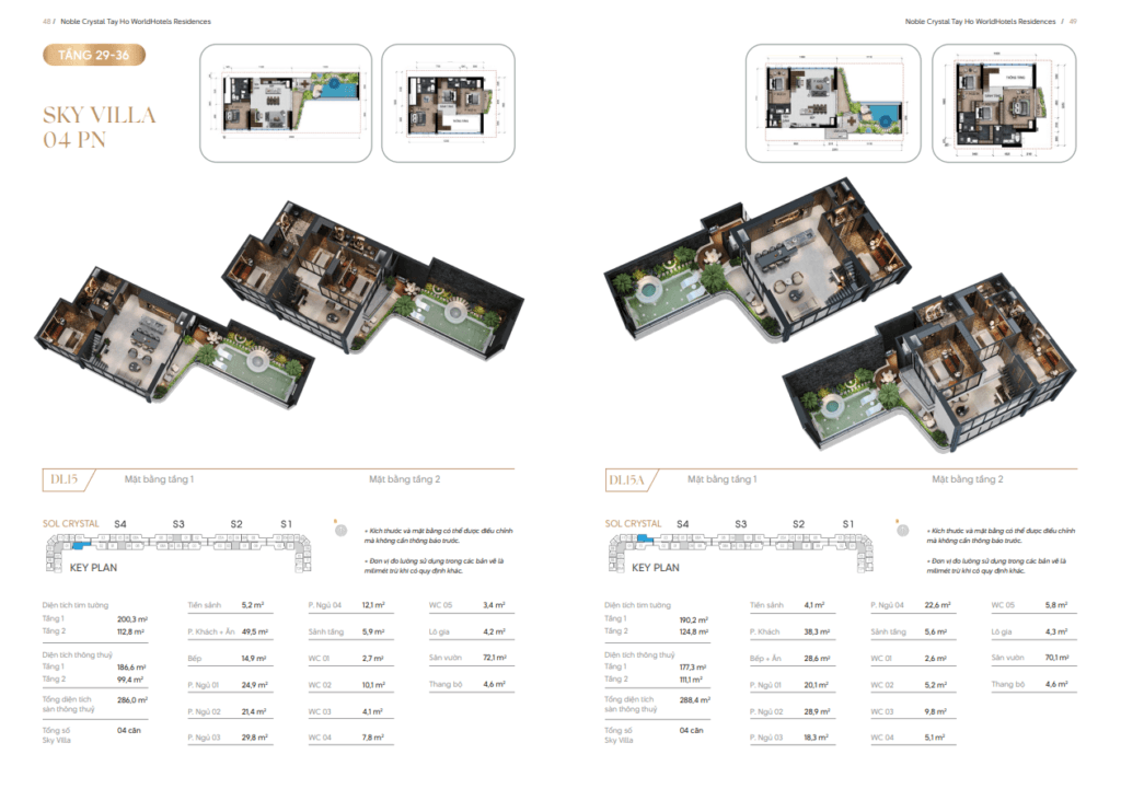 mat bang can sky villa noble crystal tay ho 7