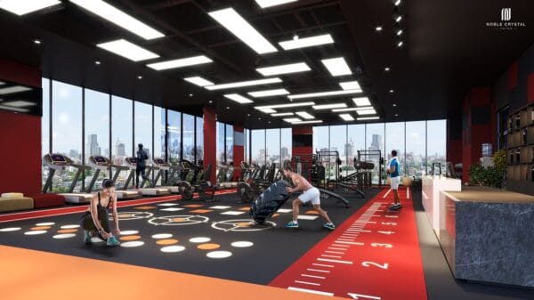 phong gym tai noble crystal tay ho