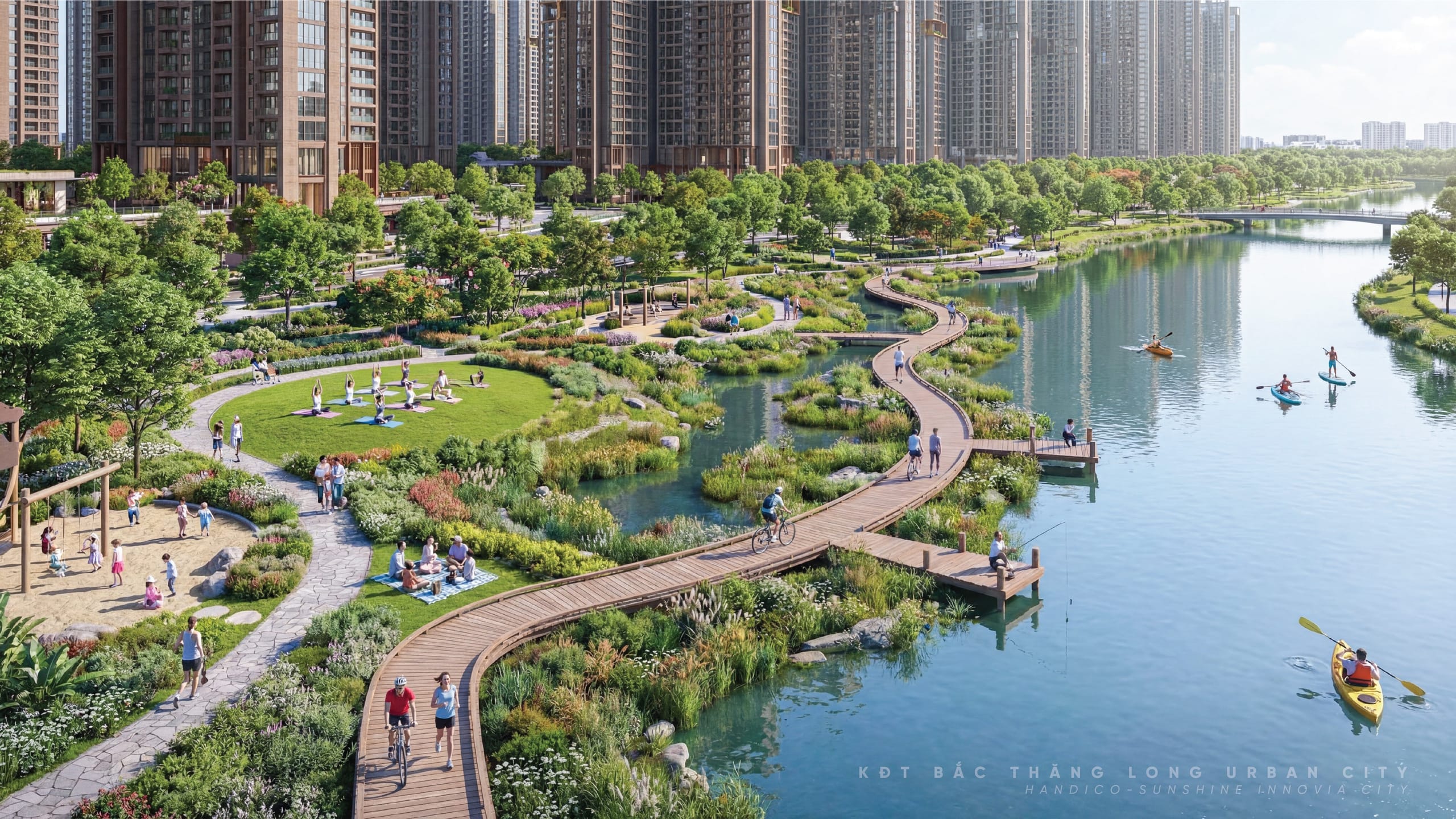 tien ich cong vien 2 bac thang long urban city