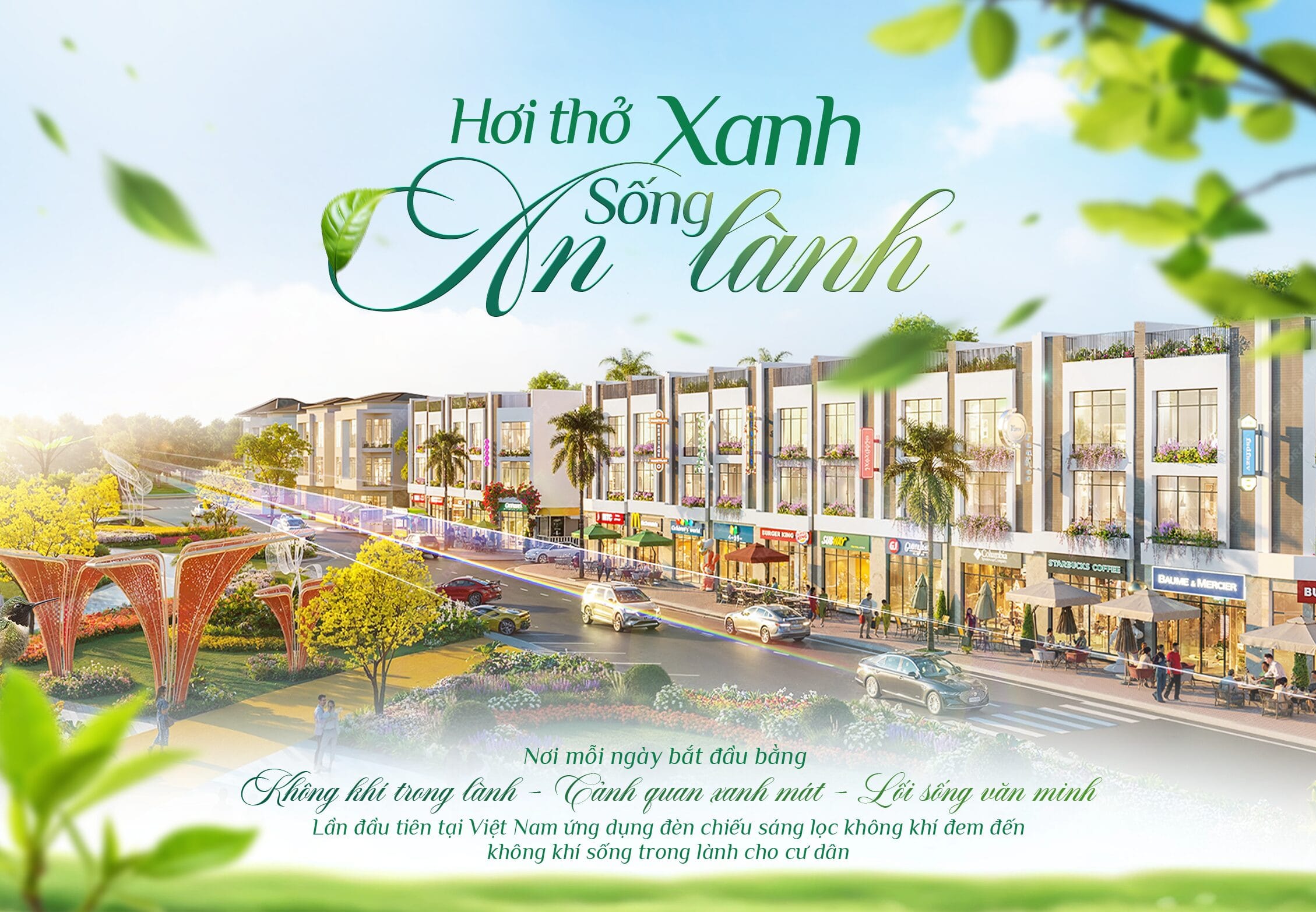 ko gian xanh du an an khanh economy
