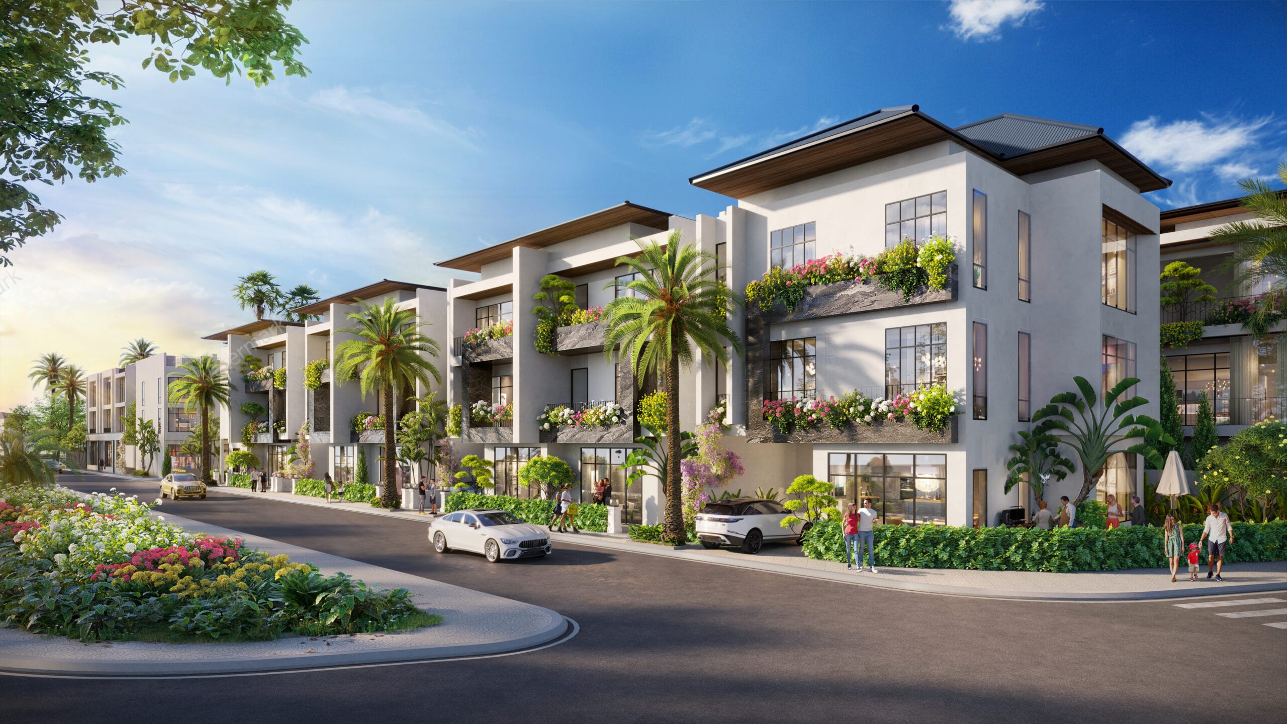 thiet ke nha pho du an an khanh economy