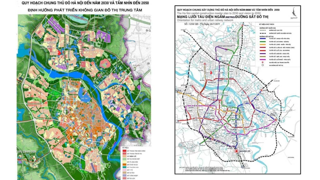 mang luoi metro ha noi 2050 | BĐS THẾ GIỚI mang luoi metro ha noi 2050