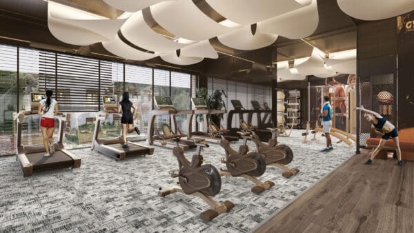 tien ich gym thanh long xanh island sun cat ba