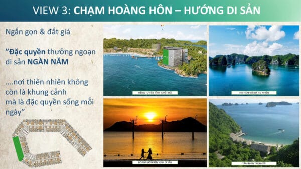 view 3 thanh long xanh island sun cat ba
