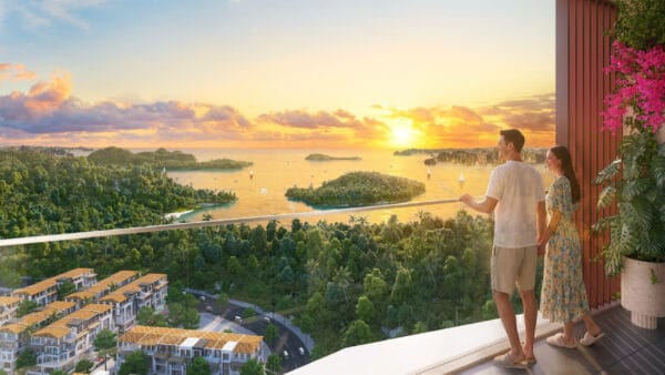 view vinh di san thanh long xanh island sun cat ba