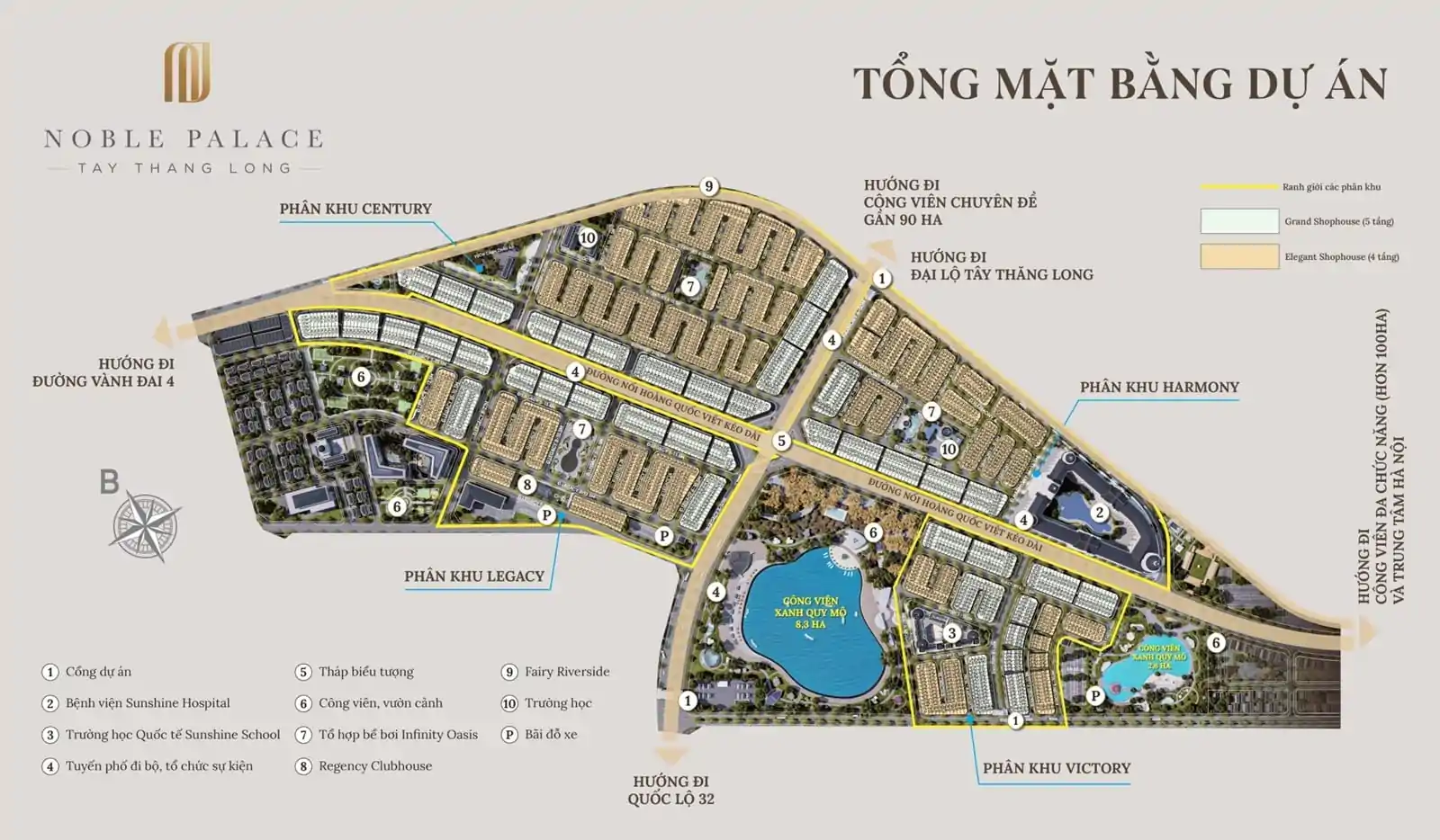 mat bang tong the noble palace tay thang long