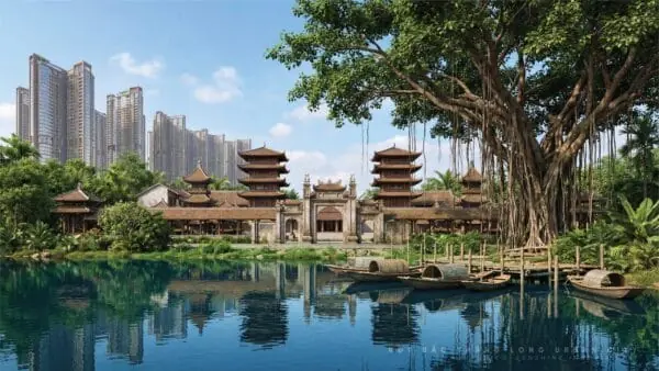 tien ich den bac thang long urban city