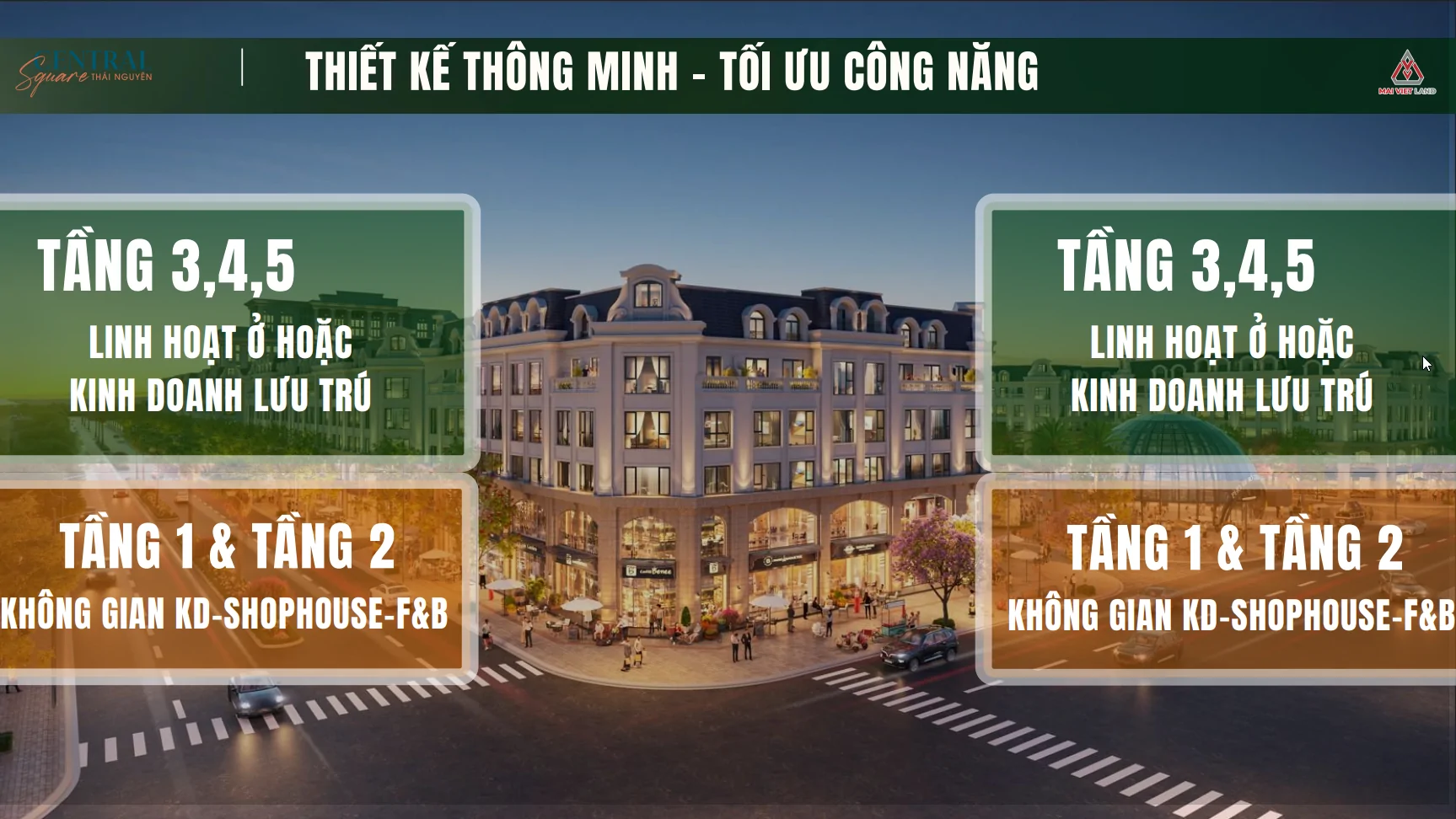 thiet ke central square thai nguyen