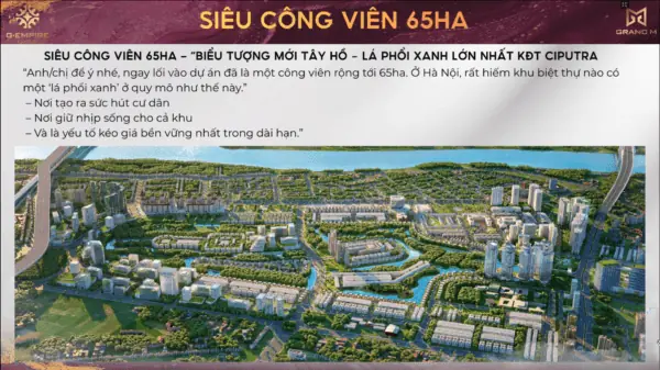 tien ich cong vien 65ha gia by kita
