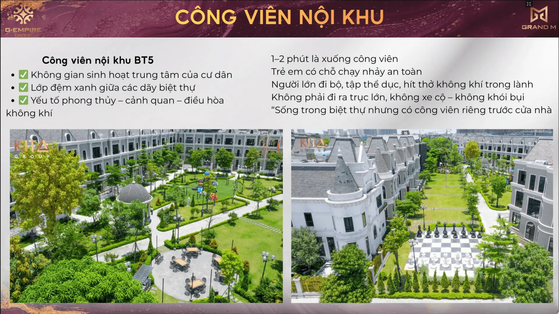 tien ich cong vien gia55 gia by kita